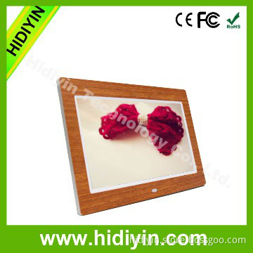 10.1'' wooden grain digital photo frame for kids